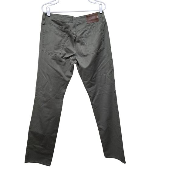 AG Men’s Olive Green Straight Leg Pants Size 32 - Picture 2 of 13